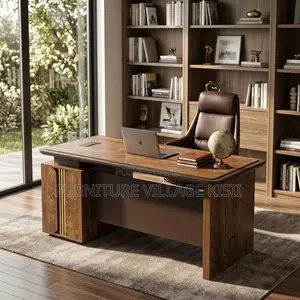 1.2m Executive Brown Office Desk