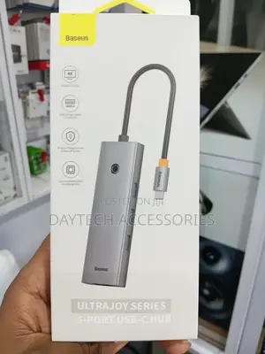 Baseus UltraJoy Series 6-Port USB-C Hub (Space Grey)