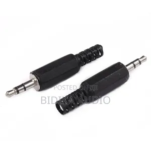 3.5mm Plastiki Stereo Headphone Jack Plug Welding Line Microphone