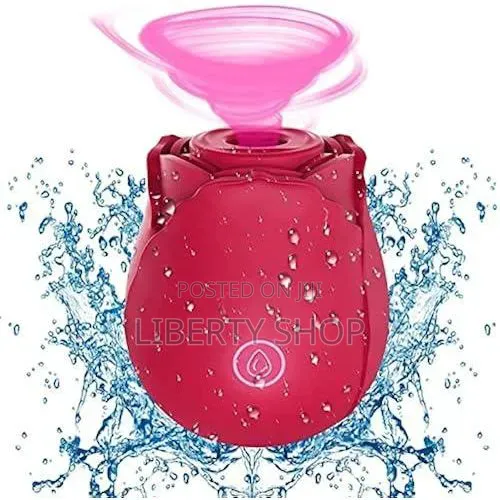 Rechargeable Rose Toy Vibrator - Adult Wellness Massager - 1