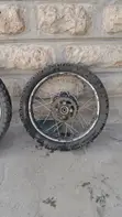 Used 18" Off-Road Spoke Rim & Tire with Disc Brake for Yamaha DT 175 - 2