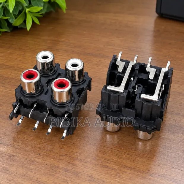 Jtele RCA Audio Video Connector RCA-405 Female - 1