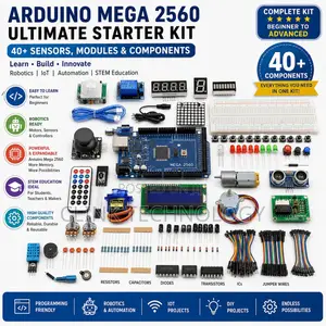 Arduino Mega 2560 Complete Starter Kit | Robotics & STEM