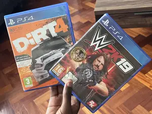 PS4 Games: WWE 2K19 & Dirt 4