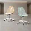 Kiti cha Ofisi cha Kati chenye Kiti cha Nyuma Chenye Uwazi - 3