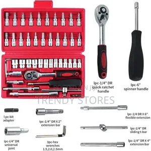 1/4" 53pc Socket Bit Set