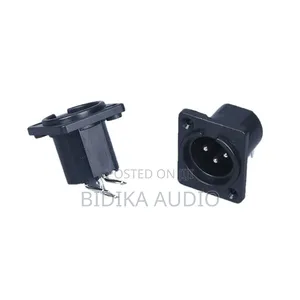 Kiunganishi cha Sauti cha XLR cha Mwanaume cha Pini 3
