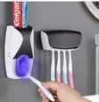Kishikilia Mswaki na Kidhibiti cha Pasta ya Meno Kiotomatiki - 2