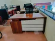 Ofisi ya Mtendaji Dawati - Mbao Ya Rangi Mbili - 1