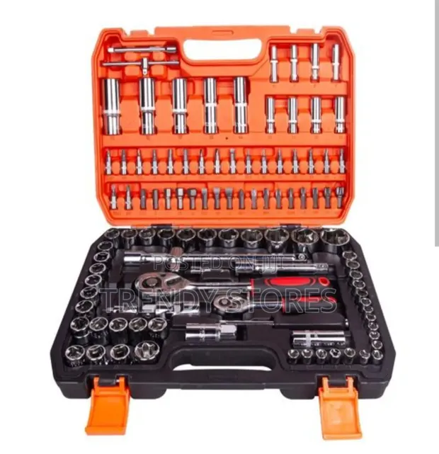 53pc 1/4" Drive Socket Wrench Set - 1