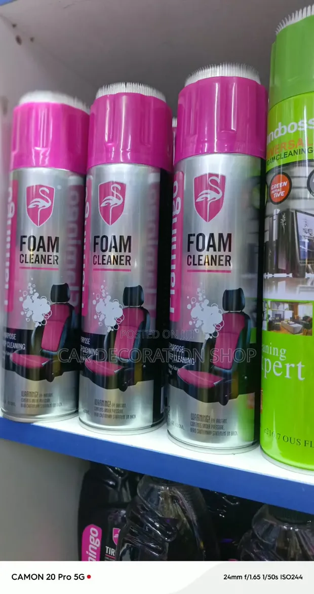 2pc Foam Cleaner for Dirt, Grease, Stains & Grime - 1
