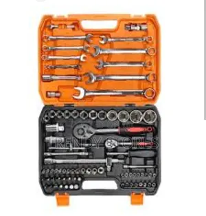 53pc 1/4" Drive Socket Tool Box Set