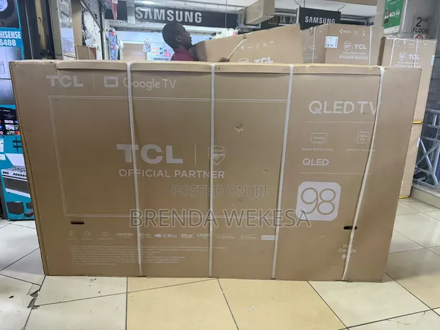 TCL 98P8K 98 Inch QLED 4K HDR Smart TV - 1