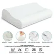 Memory Pillow ya Latex Asilia - Nyeupe - 1
