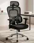 Kiti cha Ofisi cha Executive Ergonomic chenye Mgongo Mrefu wa Mesh - 4