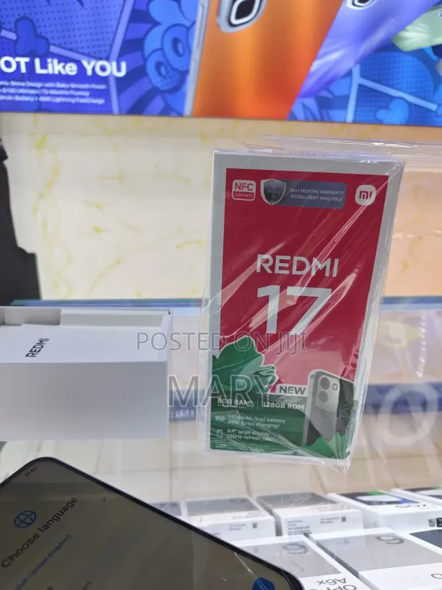 New Xiaomi Redmi 17 256GB Black - 1