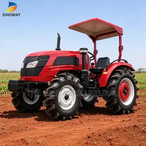 Brand New 50HP 4WD Diesel Farm Tractor with Canopy