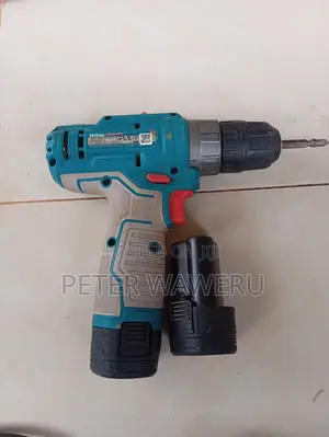 Total 12V Cordless Drill with 2 Batteries