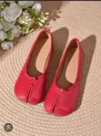 Tabi Flat Shoes for Ladies - White - 3