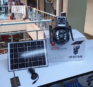 Kamera ya CCTV ya V380 Pro Dual Lens 4G Solar