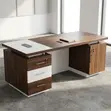 2M Straight Modern CEO Office Computer Desk - 4