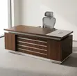 2M Straight Modern CEO Office Computer Desk - 5