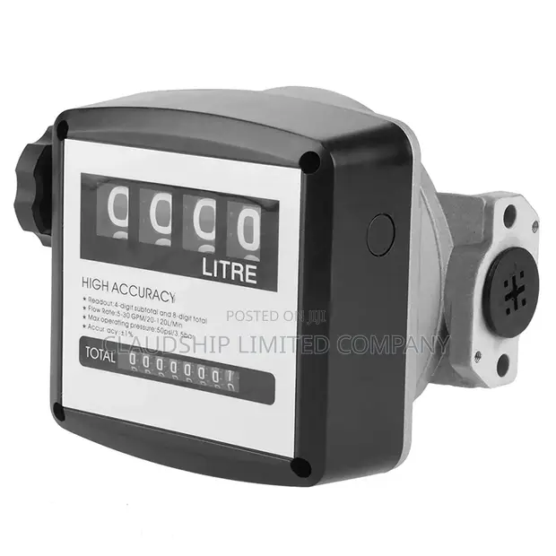 Mechanical 4-Digit Fuel Flow Meter - 1