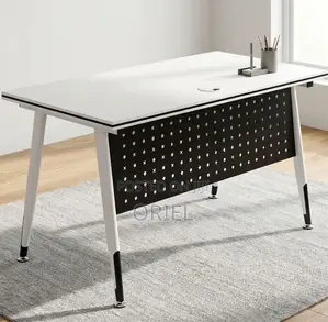 Premium White Office Work Desk - Modern Computer Desk Kenya