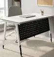 Premium White Office Work Desk - Modern Computer Desk Kenya - 3