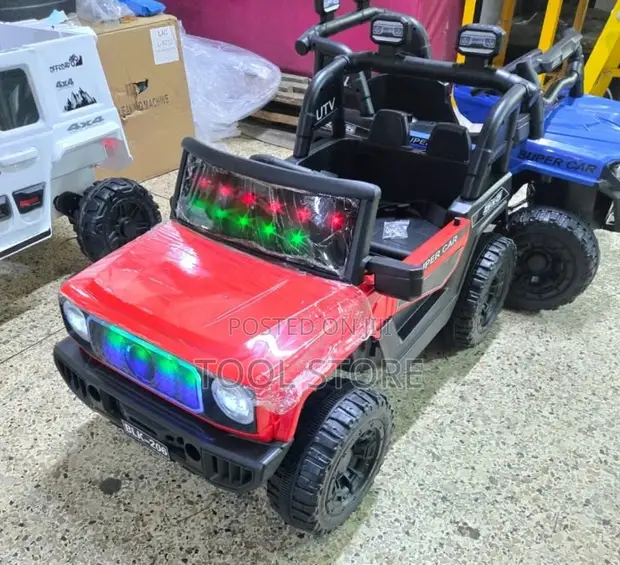 Kids' Electric Ride-on Jeep - 12V Battery Powered - 1