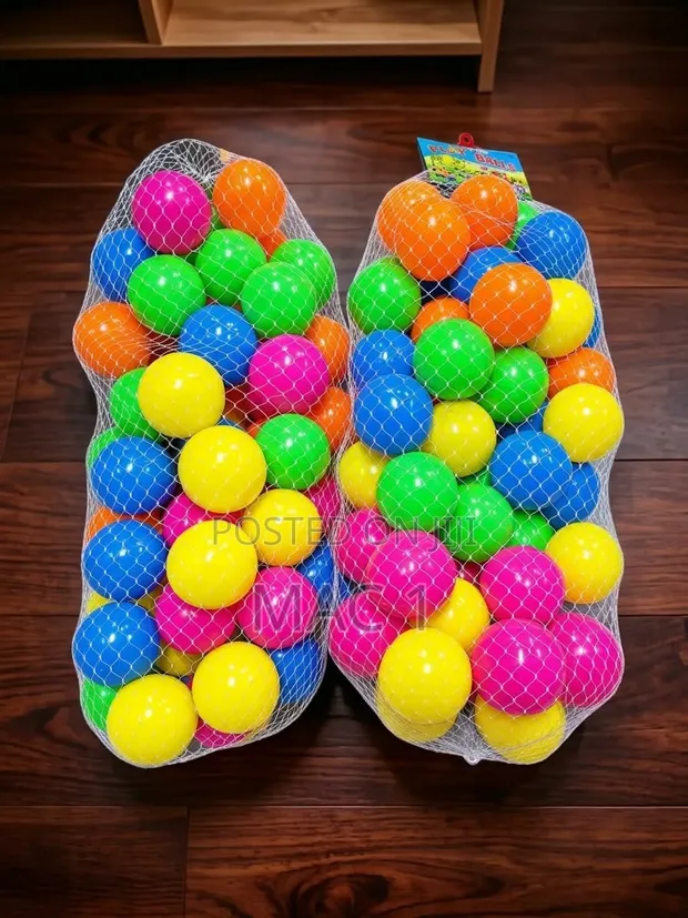 Colorful Plastic Play Balls for Kids (50 Pcs) - 1