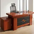 1400mm L-Shaped Manager Workstation - Modern Executive Desk - 2