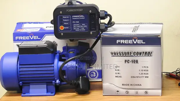 Freevel 0.5HP Electric Water Pump with Auto Controller - 1