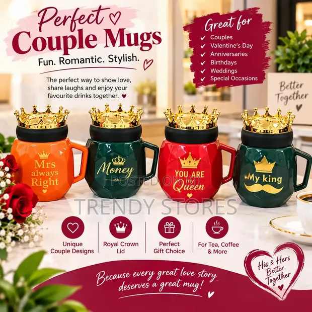 Royal Mugs - 'Queen', 'King', 'Money', 'Mrs Always Right' - 1