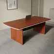 2.4 Meter Wooden Boardroom Table - 2