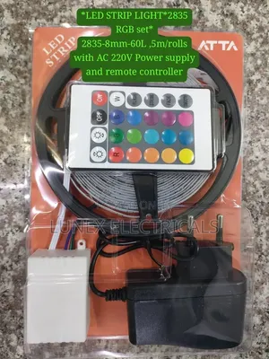 Seti ya Taa za RGB LED Strip - Rangi Nyingi