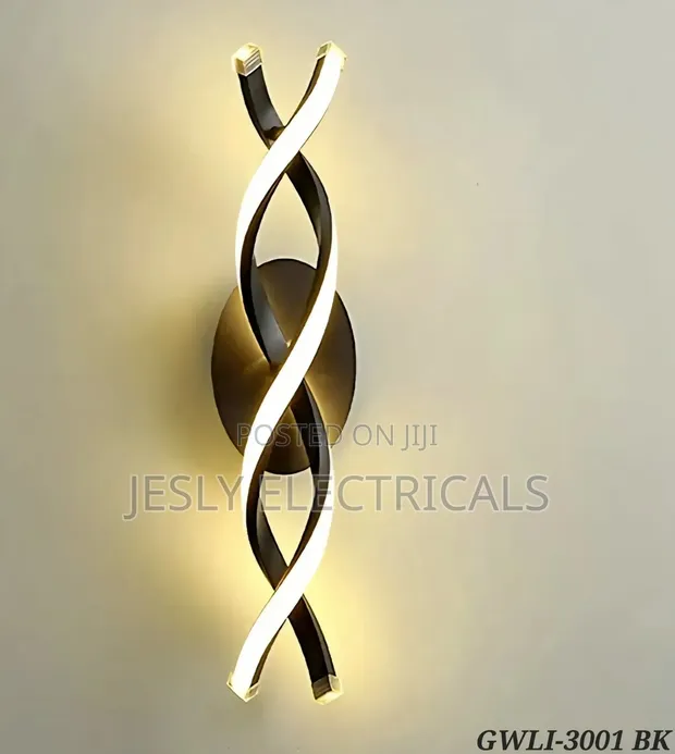 Spiral LED Wall Bracket Light - 1