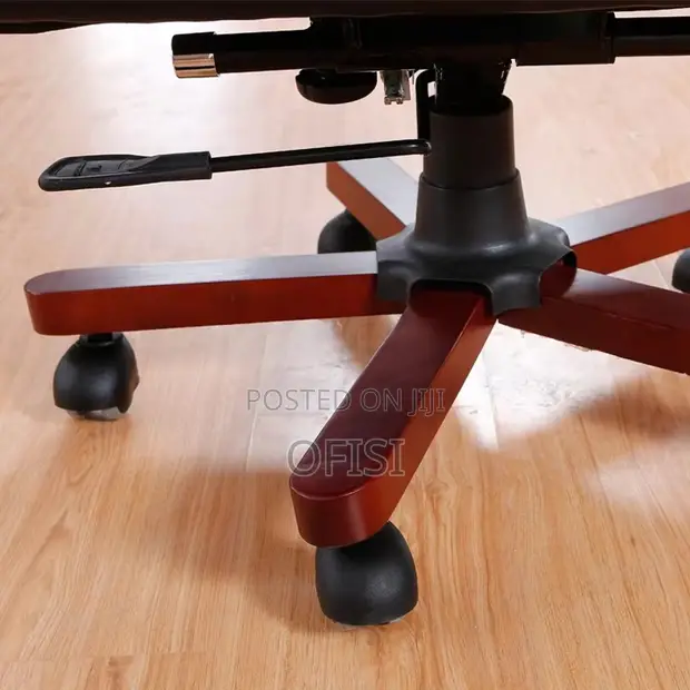 Ergonomic Leather Reclining Office Chair - 1