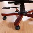 Ergonomic Leather Reclining Office Chair - 1