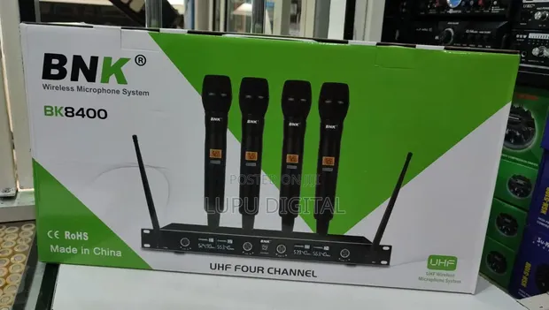 BNK UHF Wireless Microphone Nne-Channel - 1
