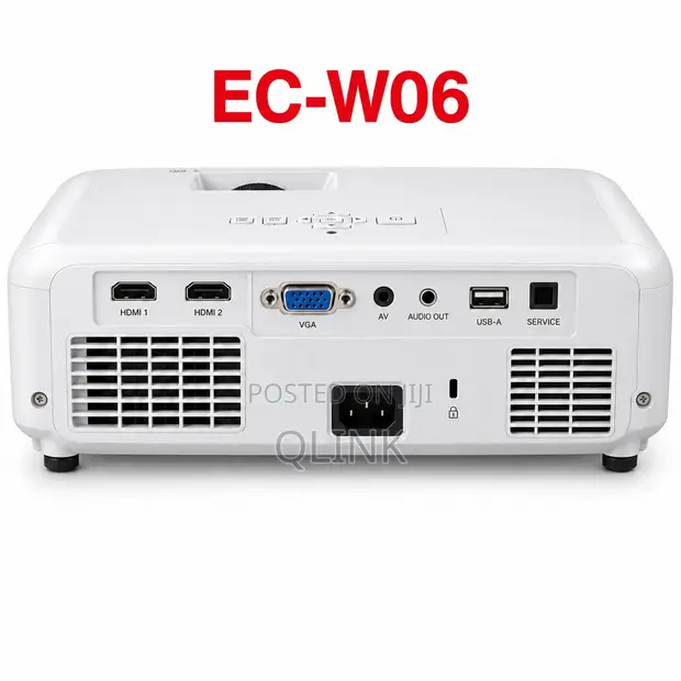 Epson EB-W06 WXGA 3LCD Projector - 3700 Lumens - 1