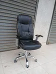 Boss Office Products Executive Leather Office Chair - 1