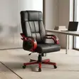 Executive Bliss Chair - Black Leather - 5
