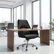 Mid Back Executive Office Chair - Black - 1