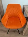 Accent Seat Chair Set of 6 (Orange) - 2