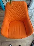 Accent Seat Chair Set of 6 (Orange) - 3