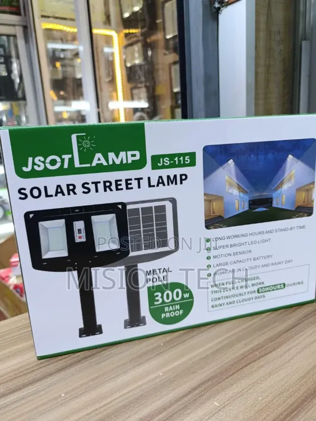 Jsot JS-115 300W Solar Street Lamp - 1