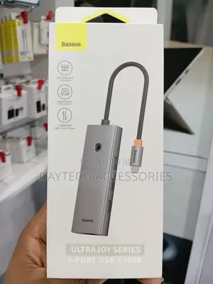 Baseus UltraJoy Series 4-Port USB 3.0 Hub - Space Grey