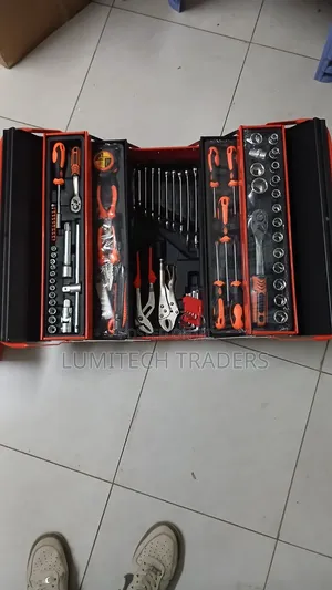 85-Piece Cantilever Metal Tool Box Set