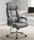 Kiti cha Ofisi cha Kijivu Kinachoweza Kurekebishwa - Kiti cha Kisasa cha Ergonomic - 2